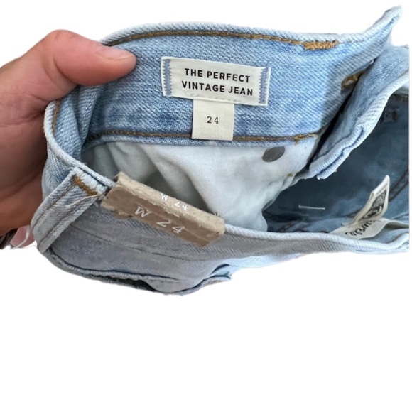 NWT Madewell The Perfect Vintage Jeans size 24 - Picture 12 of 13